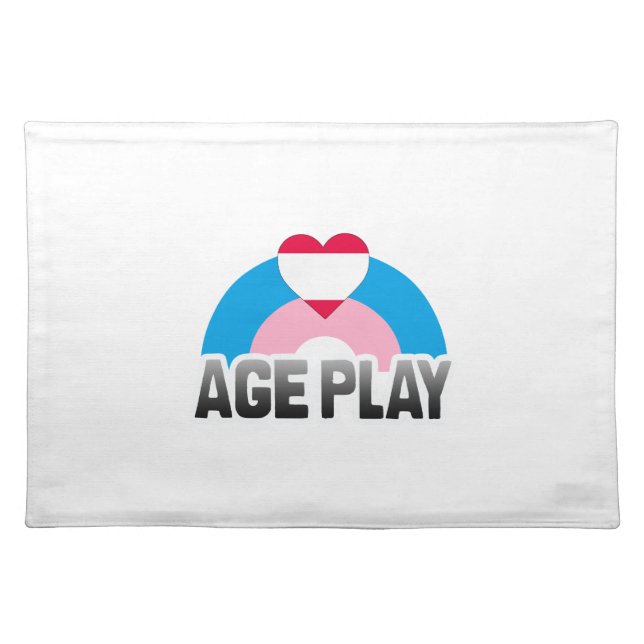 AGE PLAY RAINBOW PLACEMAT (Front)
