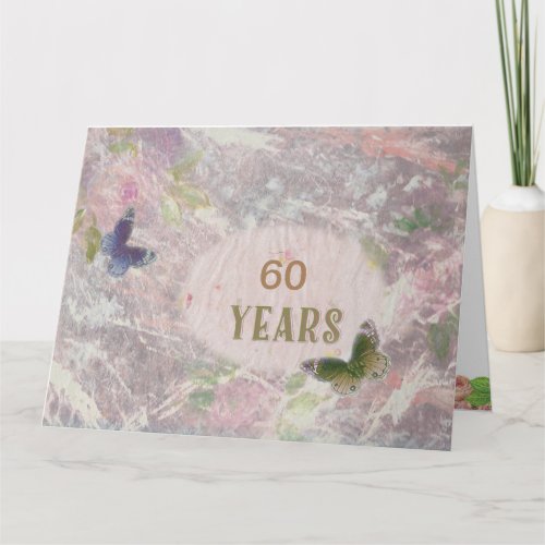 Age Specific Birthday Feminine Florals Card