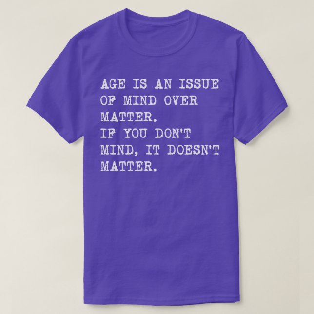 Age T-Shirt (Design Front)
