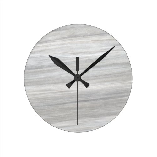 Agean Decorative Stone - Elegant Yet Rustic Round Wall Clock