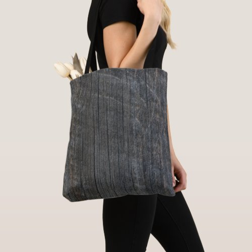 Aged And Weathered Barn Board Tote Bag