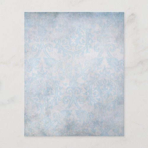 Aged Blue Scrapbook Paper