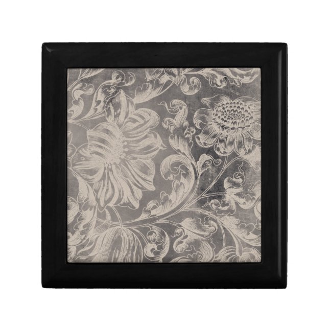 Aged Floral Gift Box (Front)