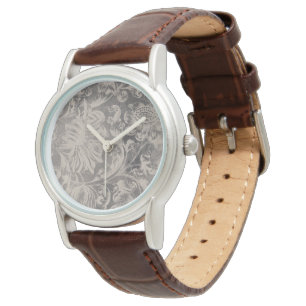 Aged Floral Watch