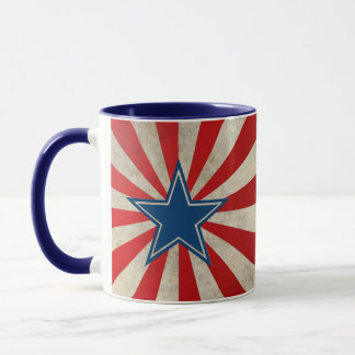 Aged Glory - Red, White and Blue Mug