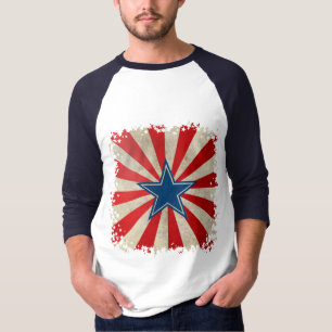 Aged Glory - Red, White and Blue T-Shirt