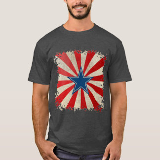 Aged Glory - Red, White and Blue T-Shirt