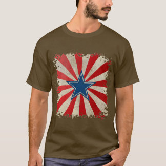 Aged Glory - Red, White and Blue T-Shirt