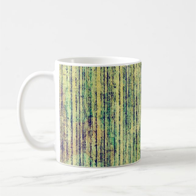 Aged grunge texture. With different color patterns Coffee Mug (Left)