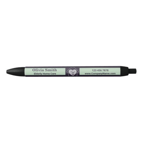 Aged Home Care Caregiver Promotional Gift Black Ink Pen