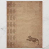 Aged paper -leopard (Front)