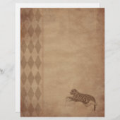 Aged paper -leopard (Front/Back)