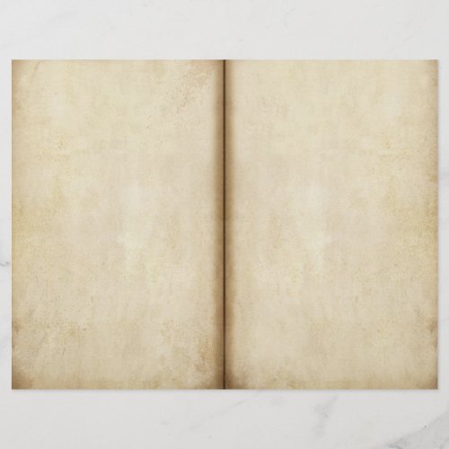 Aged Parchment Journal Pages Scrapbook Paper