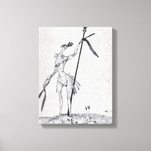 Aged Phoenix Canvas Print