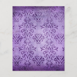 Aged Purple & Lilac Scrapbook Paper