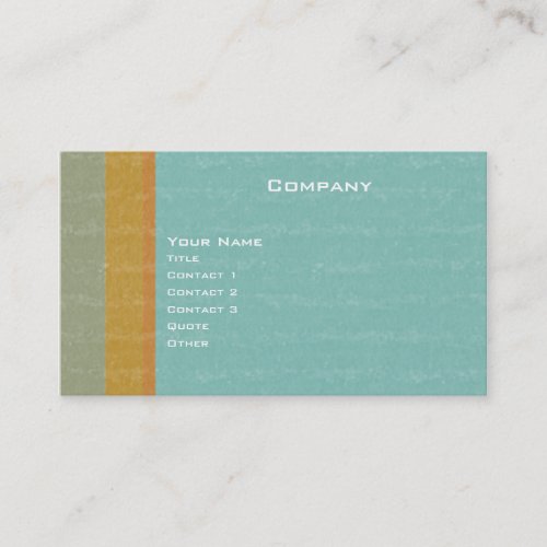 Aged Retro Business Card