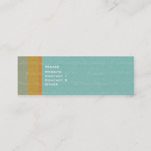 Aged Retro Business Card Template