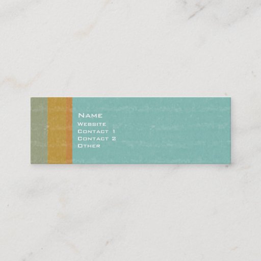 Customizable Aged Retro Business Card Template