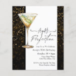 Aged to Perfect 70th Birthday Invitation<br><div class="desc">Birthday Cocktail/ martini graphic Invitations. Easy to personalize. All text is adjustable and easy to change for your own party needs. Simple Watercolor fruity drink  graphics. Invitations for him or her.  Any age,  just change the text. Aged to perfection theme</div>
