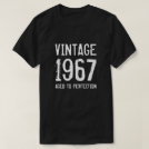 Aged to perfection 1967 men's 50th Birthday shirt Aged to perfection 1967 men's 50th Birthday shirt
