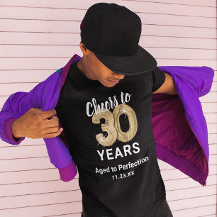 Aged to Perfection 30th Birthday T-Shirt