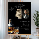 Aged To Perfection 40th Birthday Sign With Photo<br><div class="desc">Aged To Perfection 40th Birthday Sign With Photo, Whiskey Theme Welcome Birthday Banner Editable Party Decor , Back Drop Age to Perfection, Welcome Sign 40th Birthday Male, Beer Welcome Sign, Age to Perfection Decor, Birthday Party Welcome Sign Masculine, This Kid is 40 Sign, Mens Birthday Sign, Birthday Signs 40, Whiskey...</div>