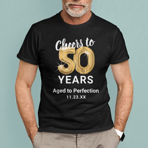 Aged to Perfection 50th Birthday T_Shirt