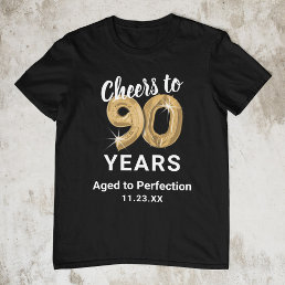 Aged to Perfection 90th Birthday T-Shirt