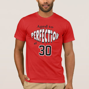 Aged to Perfection at 00 Add Name T-Shirt