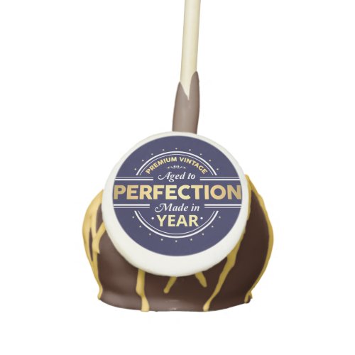 Aged to Perfection Birth Year Cake Pops