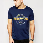 Aged To Perfection Birth Year T-shirt at Zazzle