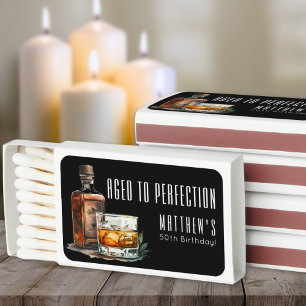 Aged To Perfection Birthday Matchboxes