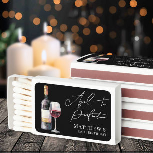 Aged To Perfection Birthday Matchboxes