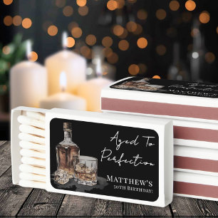Aged To Perfection Birthday Matchboxes
