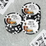 Aged To Perfection Birthday Party Poker Chips<br><div class="desc">Aged to Perfection 50th Birthday Poker Chip. Celebrate a milestone in style with this whiskey-themed poker chip design, perfect for party favors or for fun gambling games at the celebration. One side features “Aged to Perfection” along with the birthday person’s name and age in elegant black fonts, while the other...</div>