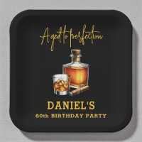 Aged to Perfection Cigar Whiskey 60th Birthday