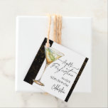 Aged to Perfection Cocktails 50th Birthday Favor Tags<br><div class="desc">Rustic Outdoor or bar birthday decor for him. Any age. Easy to personalized template. All text can be adjusted using the design option. Fun,  simple,  casual birthday items for him. Aged to perfection</div>