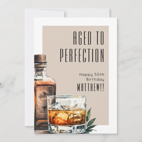Aged To Perfection Men's Birthday