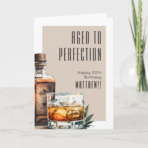 Aged To Perfection Men's Birthday