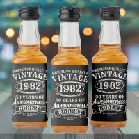 Aged To Perfection Personalized Vintage Birthday
