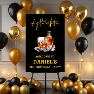 Aged to Perfection Whisky 60th Birthday Foam Board