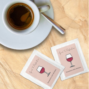 Aged To Perfection Wine 40th Birthday Tea Bag Drink Mix