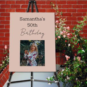 Aged To Perfection Wine 50th Birthday Foam Board
