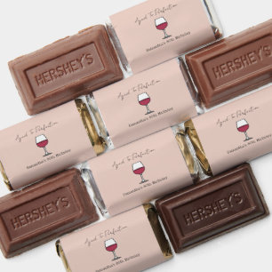 Aged To Perfection Wine 60th Birthday Hershey's Miniatures