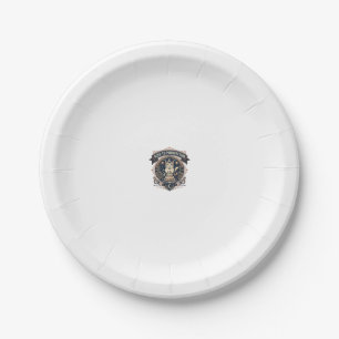 Aged To Purrfection Cat Birthday Age Vintage Vecto Paper Plates