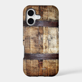Aged Wood Barrel iPhone 17 Case