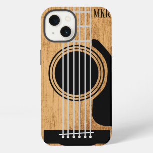 Aged Wood Guitar Signature iPhone 13 Case