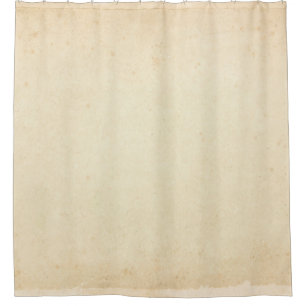 Aged Yellowed Paper Texture Shower Curtain