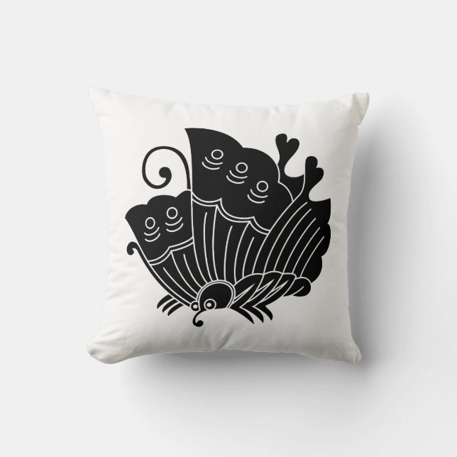 Agehachō Throw Pillow (Front)