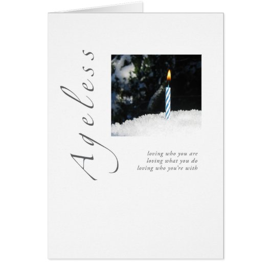 Ageless Candle Cards (Front)